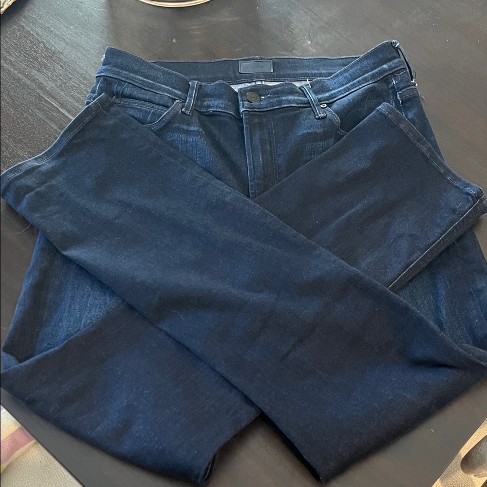 Mother Mid Rise Dazzler Ankle size 29